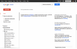 Google Reader Google Reader